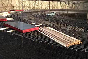 张家口砼烟囱新建施工视频